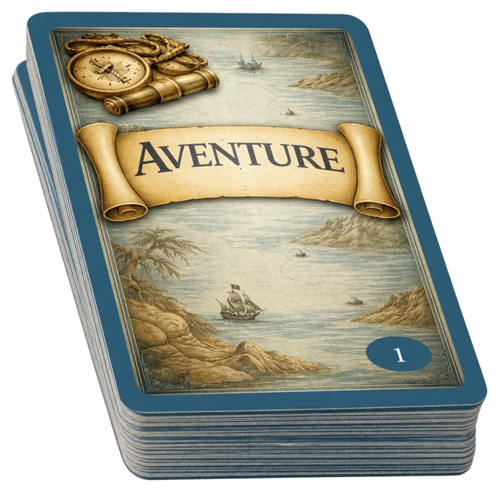 Paquet de cartes Aventure