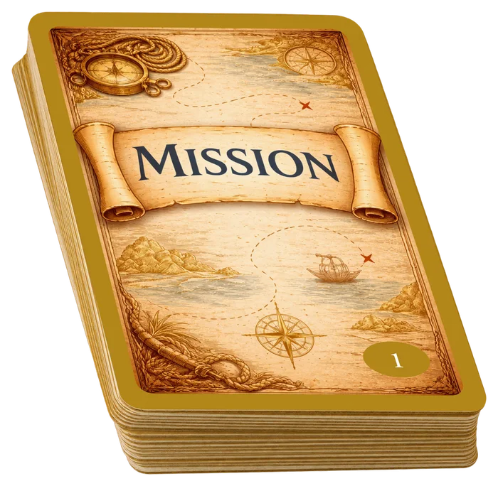 Paquet de cartes Mission